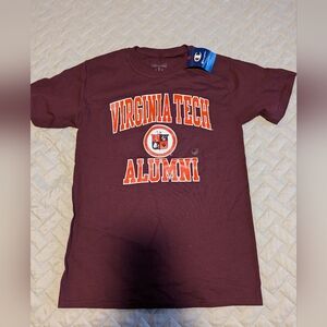 NWT Champion Virginia Tech Alumni Maroon T-Shirt Sz.S